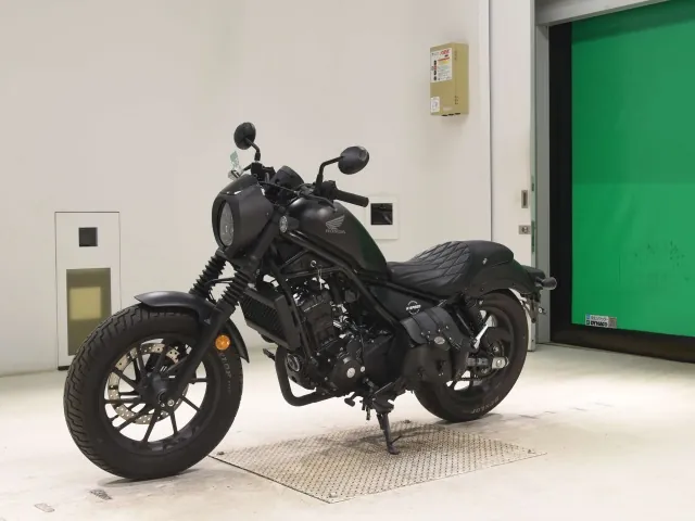 Honda Rebel 250, matt black, фото 4