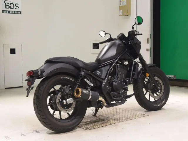 Honda Rebel 250, matt black, фото 5