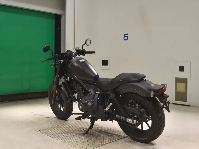 Honda Rebel 250, matt black, фото 6