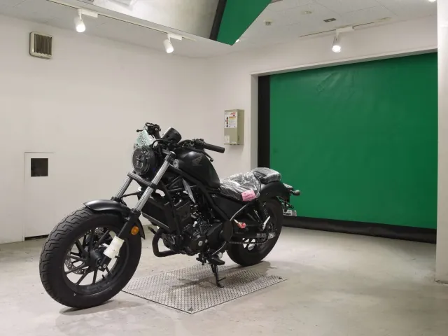 Honda Rebel 250, matt black, фото 4