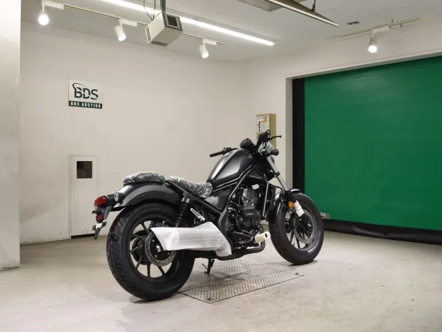 Honda Rebel 250, matt black, фото 5
