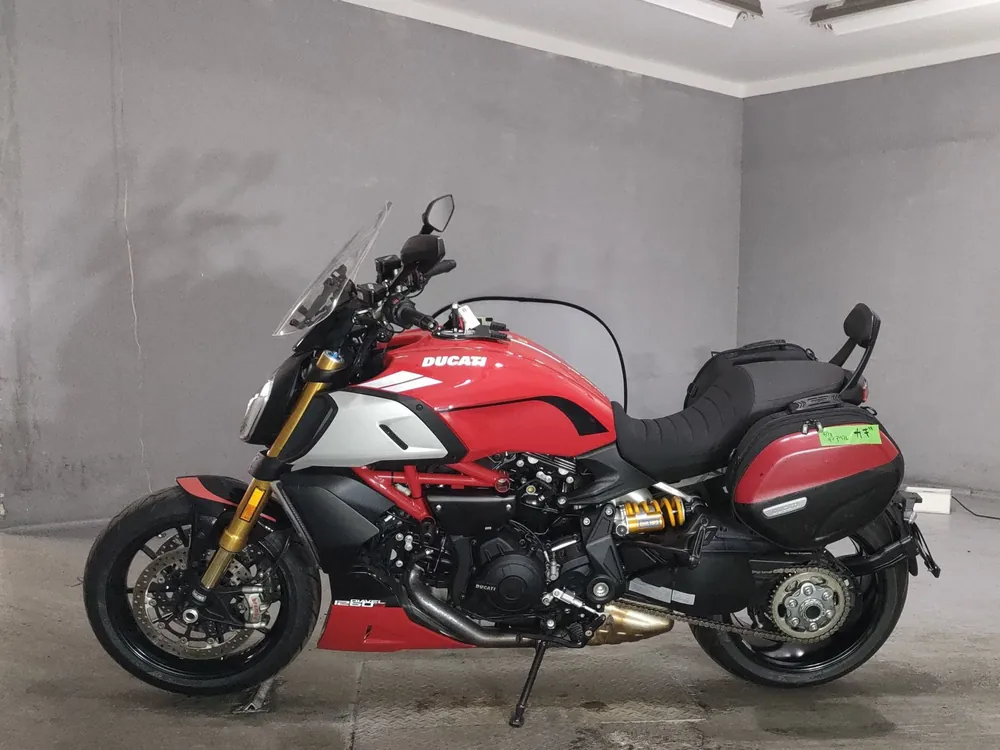 Ducati Diavel 1260S 2021, красный, фото 2