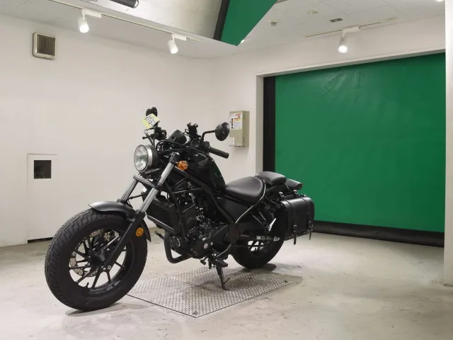 Honda Rebel 250, чёрный, фото 4