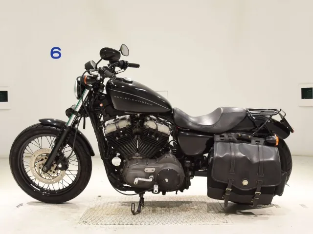 Harley-Davidson XL1200N 2009, чёрный, фото 2