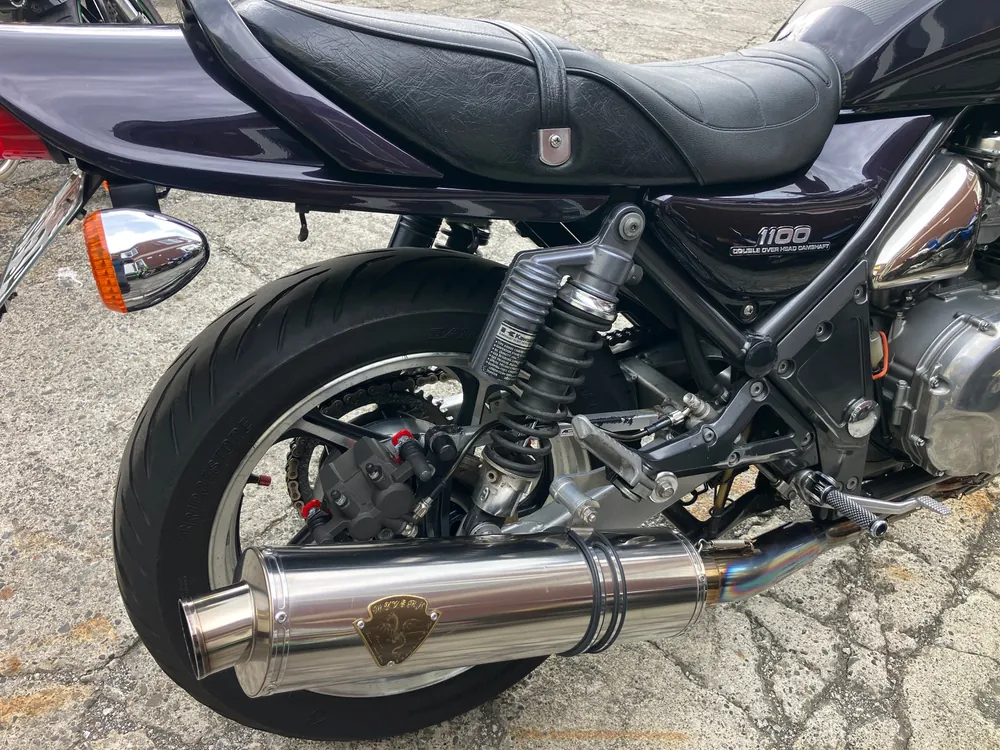 Kawasaki ZRX1100 1996, фиолетовый, фото 5