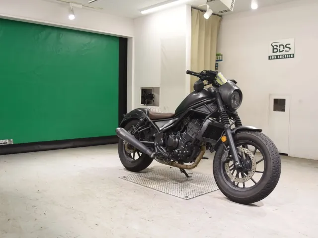 Honda Rebel 250, matt black, фото 3