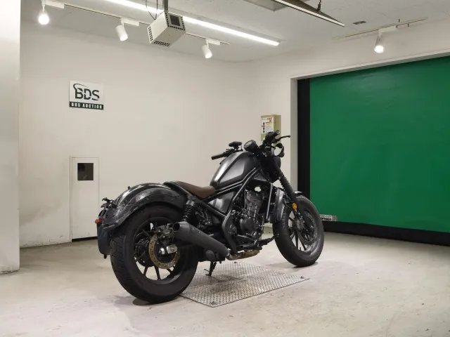 Honda Rebel 250, matt black, фото 5