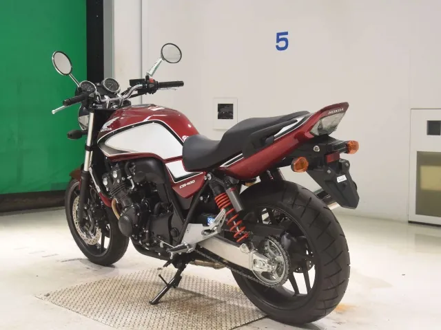 Honda CB400SB 2022, white | red | black, фото 6