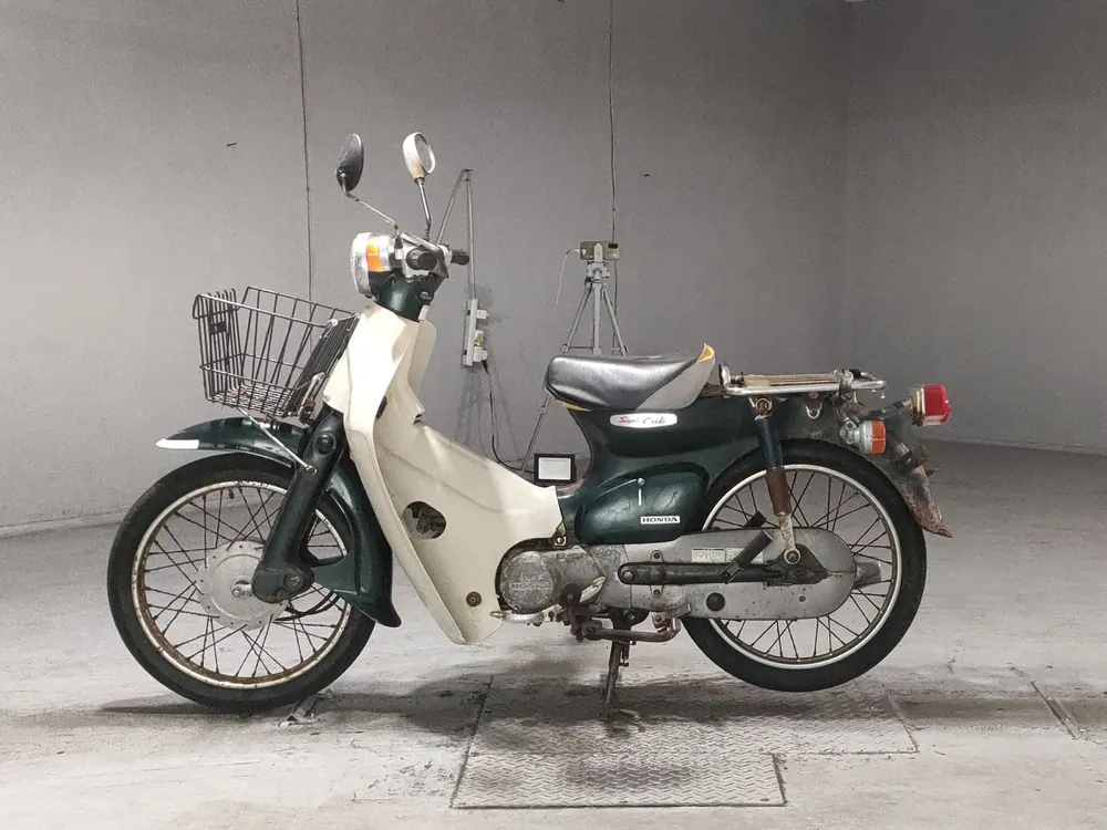 Honda Super Cub, зелёный, фото 2