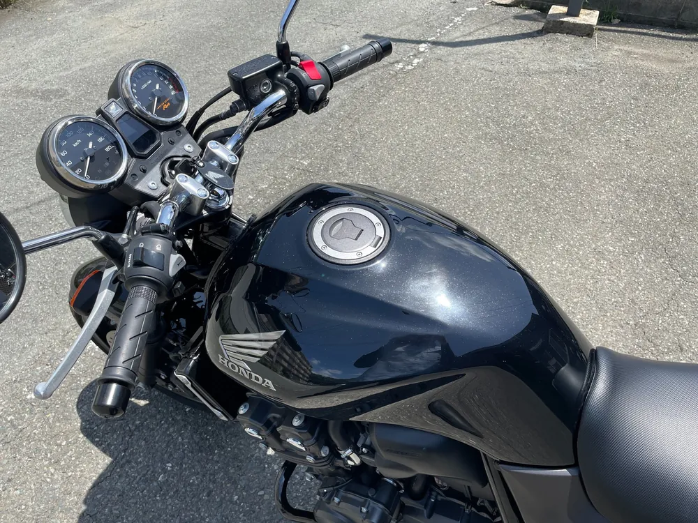 Honda CB400SB 2020, чёрный, фото 12