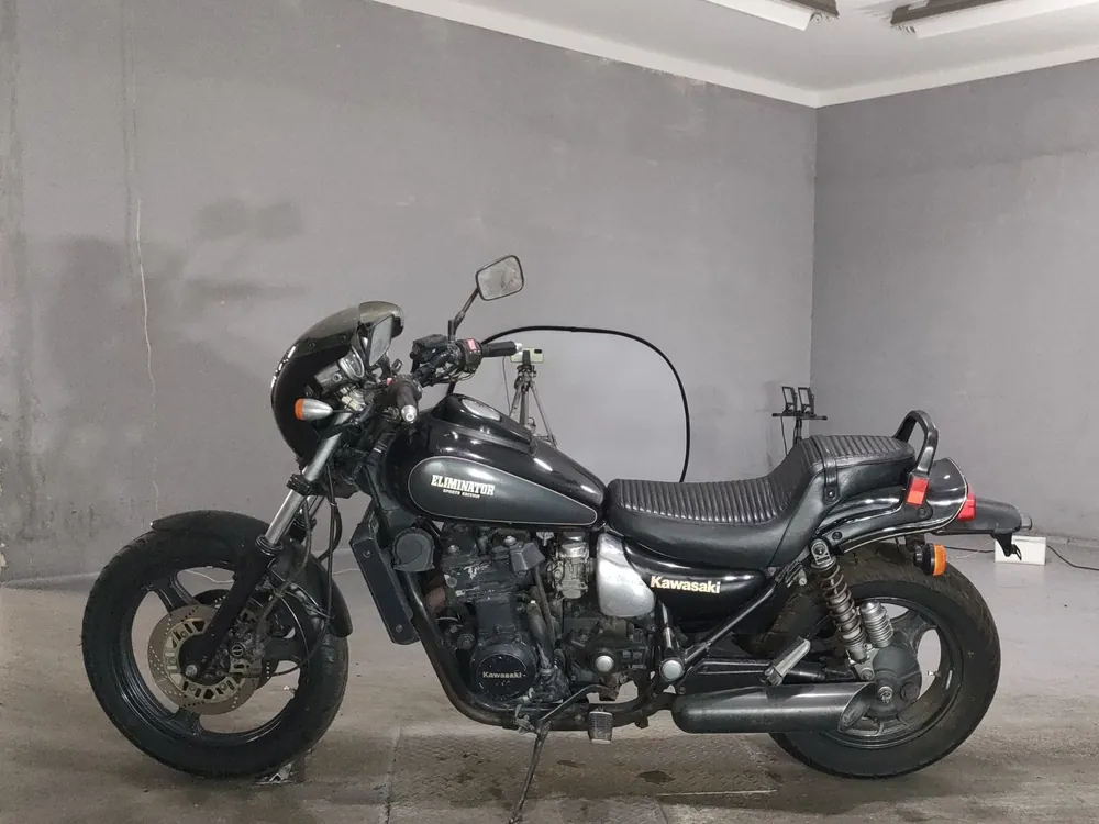 Kawasaki Eliminator 400 1988, чёрный, фото 2