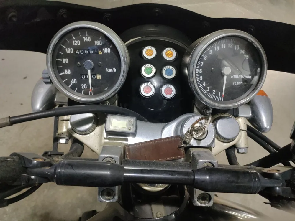 Kawasaki Eliminator 400 1988, чёрный, фото 5