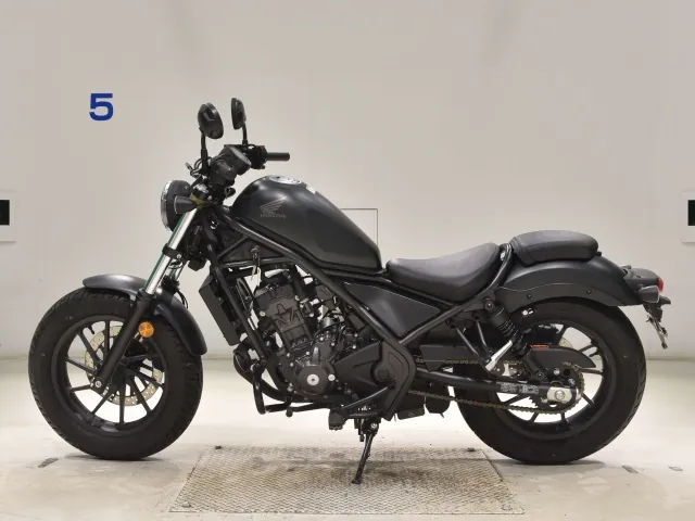 Honda Rebel 250, чёрный, фото 2