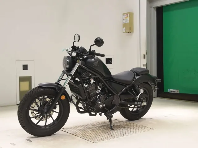 Honda Rebel 250, чёрный, фото 4