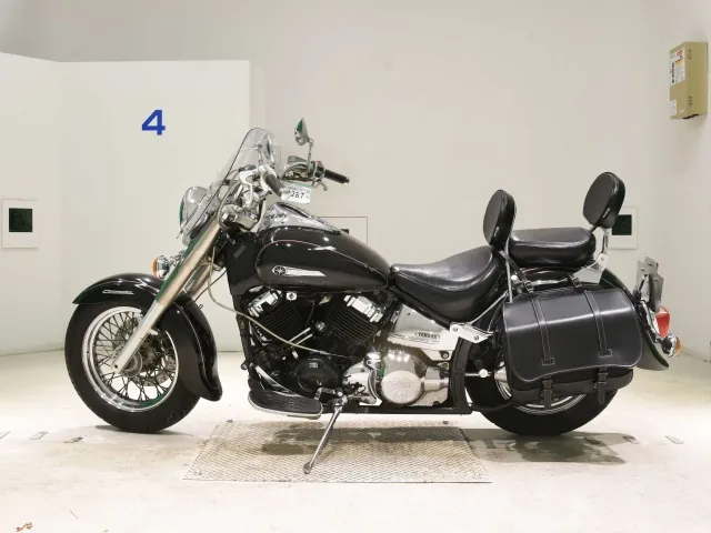 Yamaha Drag Star 400 Classic 2002, чёрный, фото 2