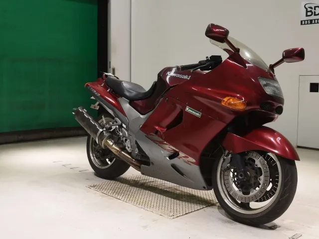 Kawasaki ZZ-R1100 1998, бордовый, фото 3