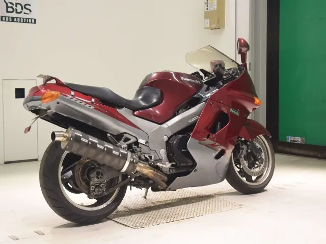 Kawasaki ZZ-R1100 1998, бордовый, фото 5