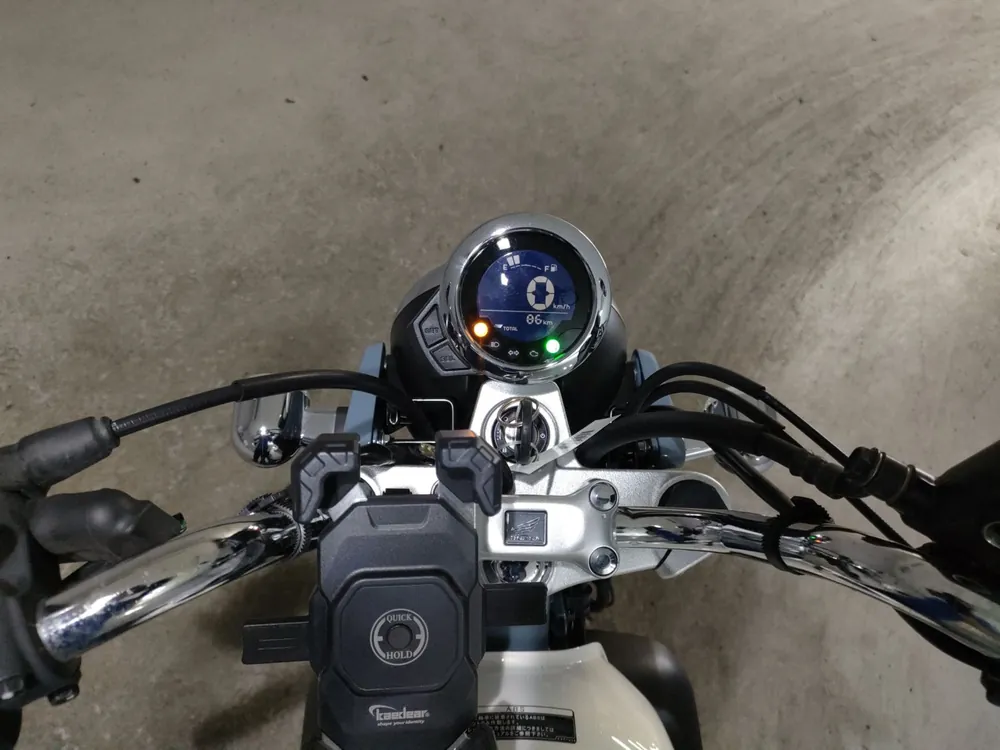 Honda Monkey 125, белый, синий, фото 5