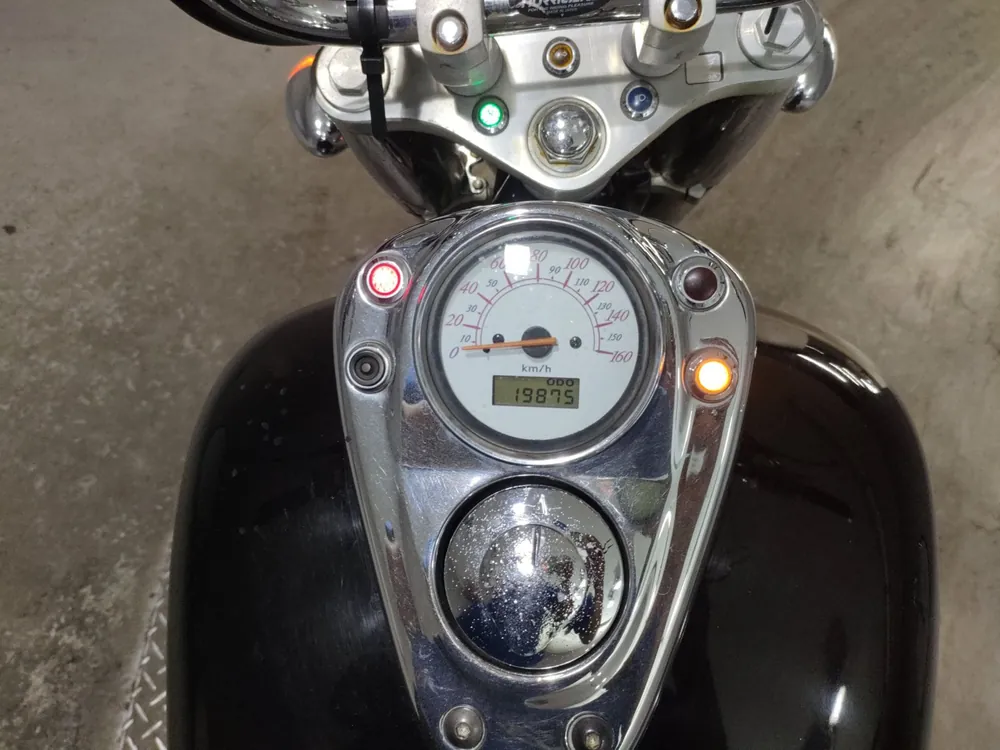 Honda Shadow 400 1998, чёрный, фото 5