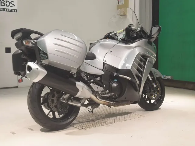Kawasaki 1400GTR 2013, серебристый, фото 5