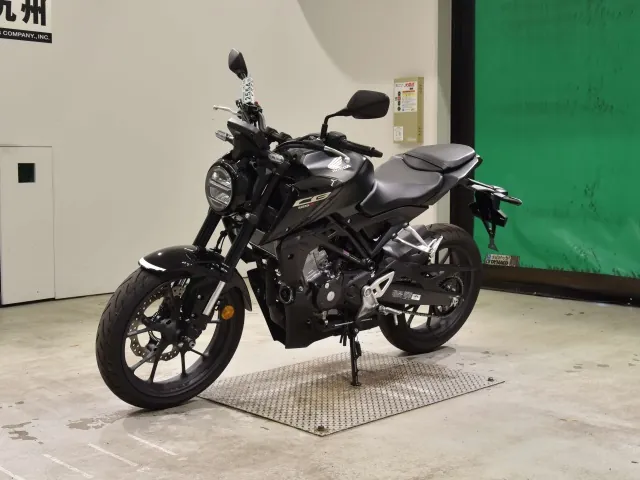 Honda CB125R JC91, matt black, фото 4