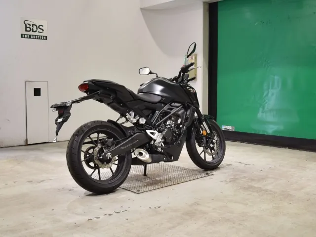 Honda CB125R JC91, matt black, фото 5