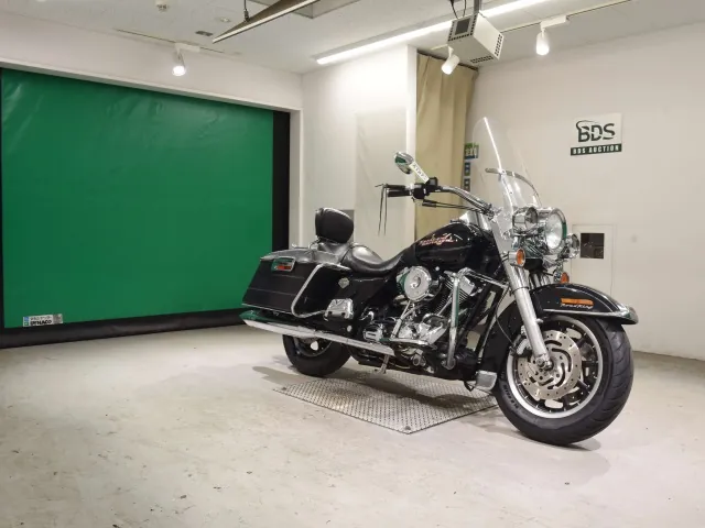 Harley-Davidson FLHR1450 2004, чёрный, фото 3