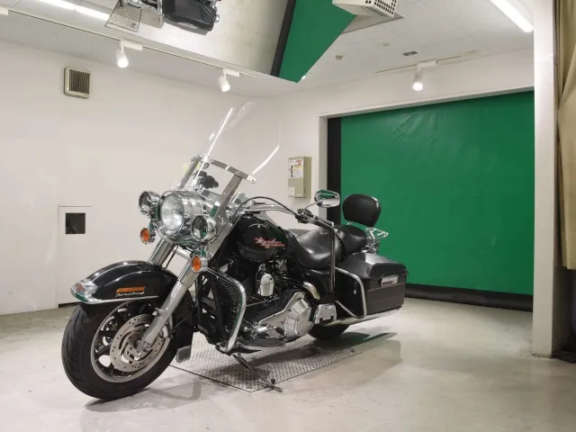 Harley-Davidson FLHR1450 2004, чёрный, фото 4