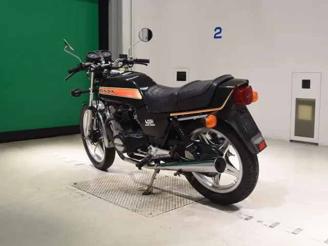 Honda CB400N HAWK III 2026, red | black, фото 6