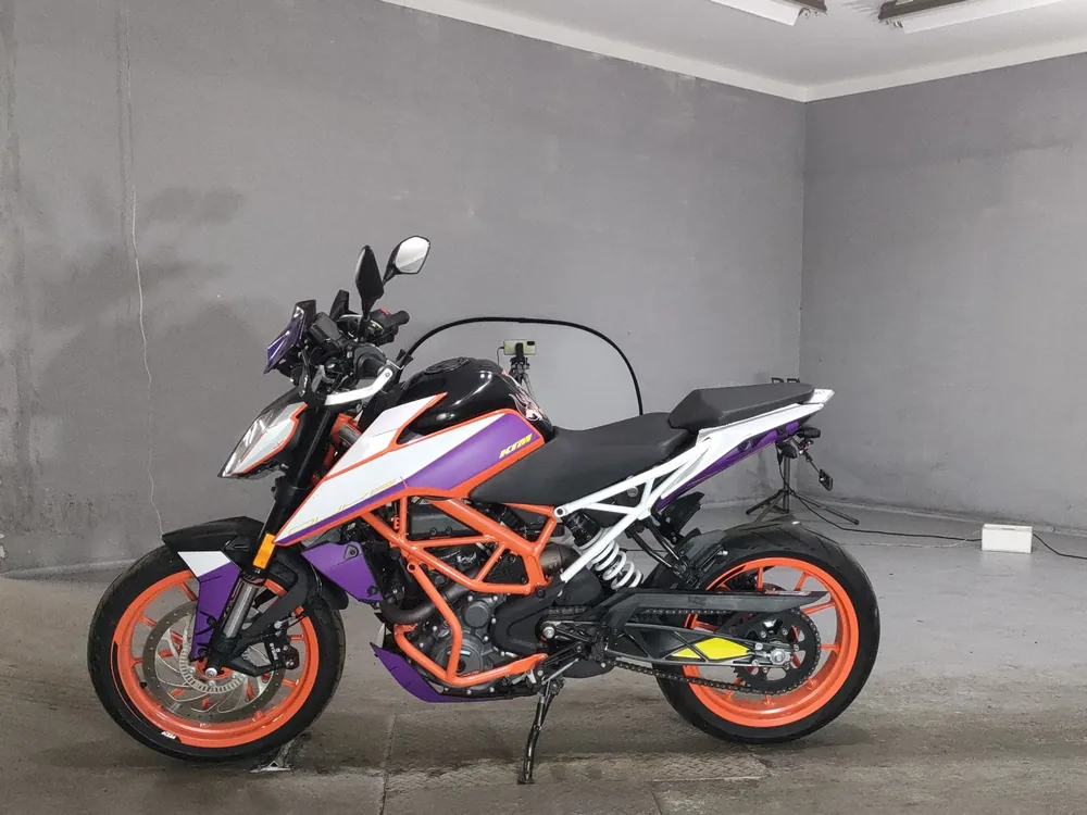 KTM 390 Duke 2021, black / orange, фото 2