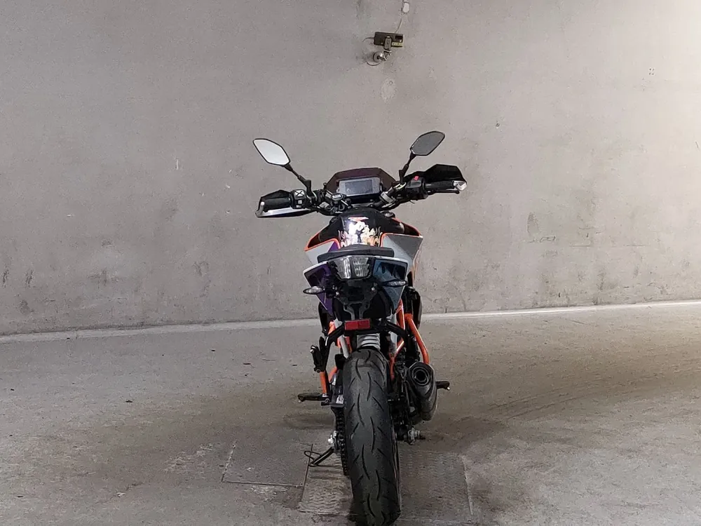 KTM 390 Duke 2021, black / orange, фото 4