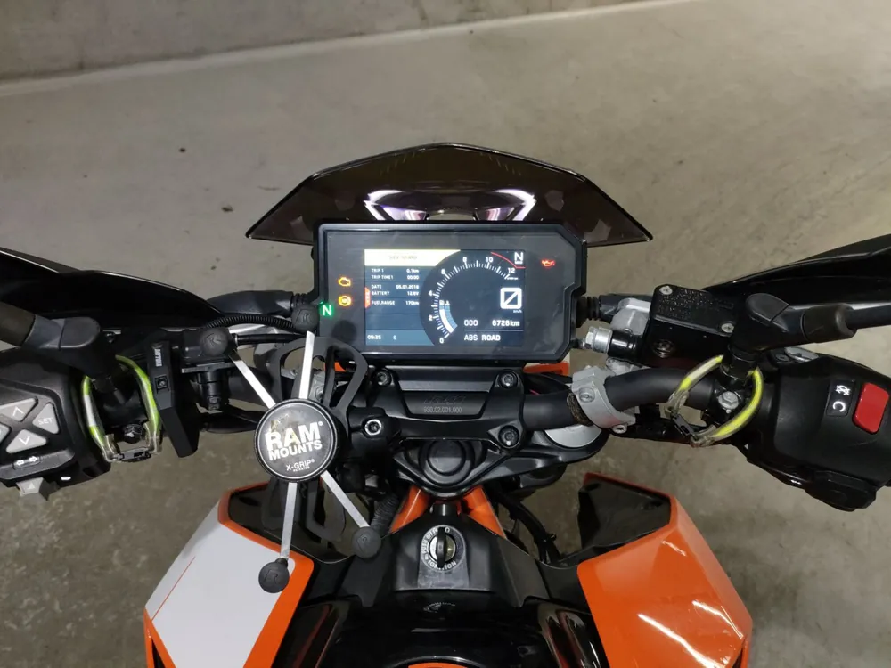 KTM 390 Duke 2021, black / orange, фото 5