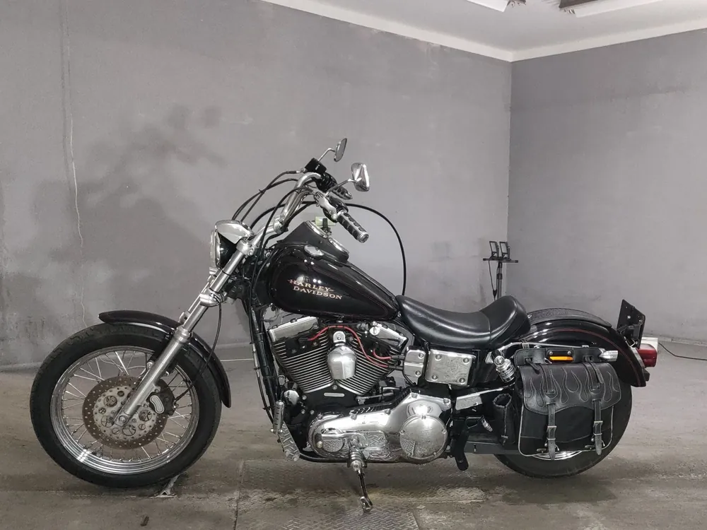 Harley-Davidson FXDL Dyna Low Rider 2001, чёрный, фото 2