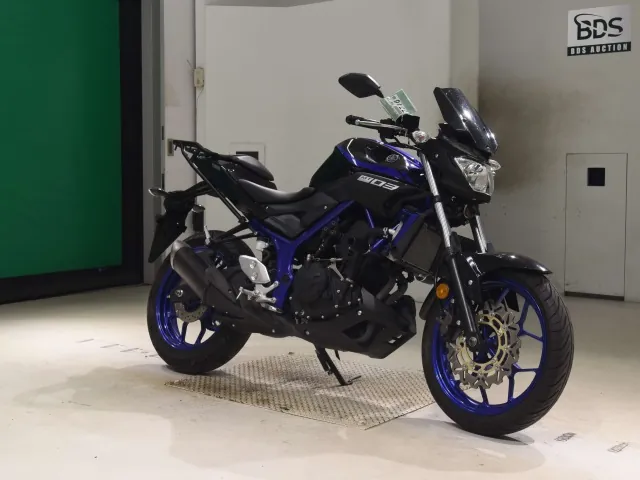Yamaha MT-03 2018, black | navy blue, фото 3