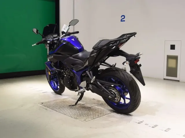 Yamaha MT-03 2018, black | navy blue, фото 6