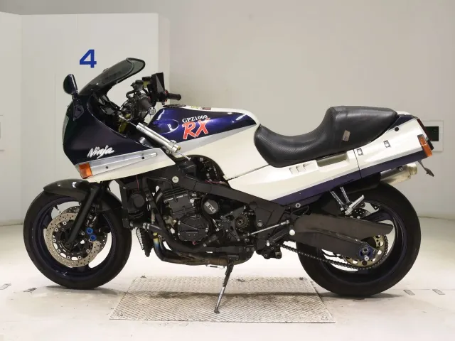 Kawasaki GPZ1000RX 1986, white | navy blue, фото 2