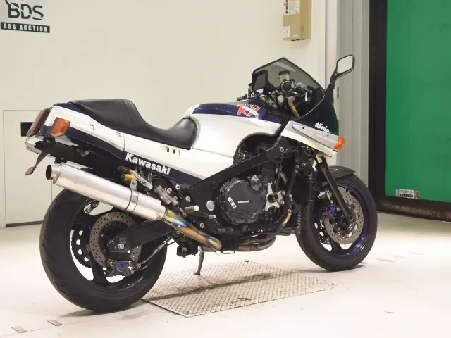 Kawasaki GPZ1000RX 1986, white | navy blue, фото 5