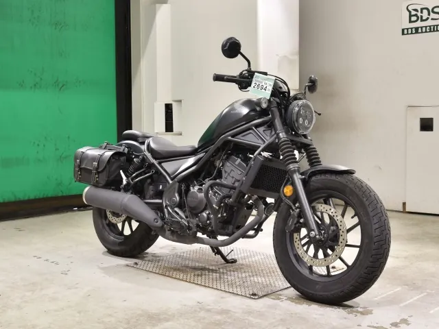 Honda Rebel 250 2024, matt black, фото 3