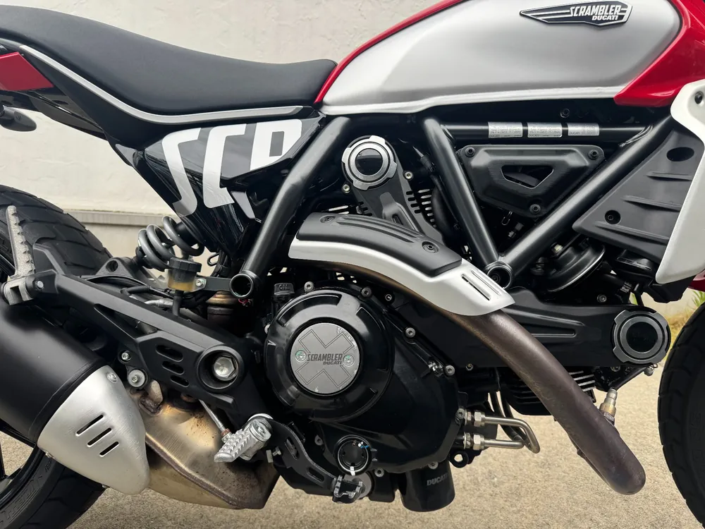 Ducati Scrambler Icon 2023, red/silver, фото 13