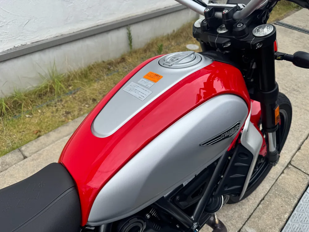 Ducati Scrambler Icon 2023, red/silver, фото 14