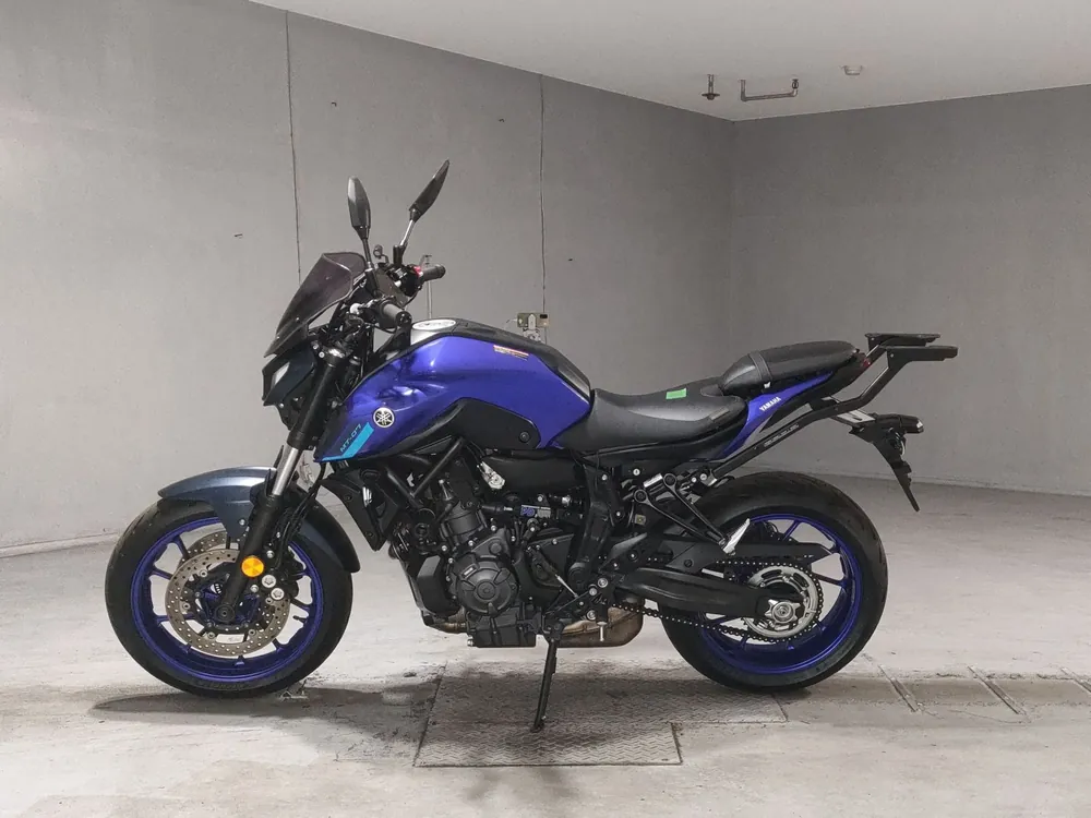 Yamaha MT-07 2024, синий, фото 2