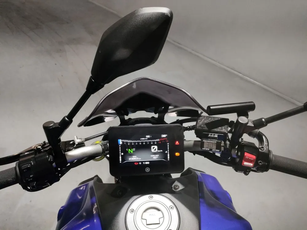 Yamaha MT-07 2024, синий, фото 5