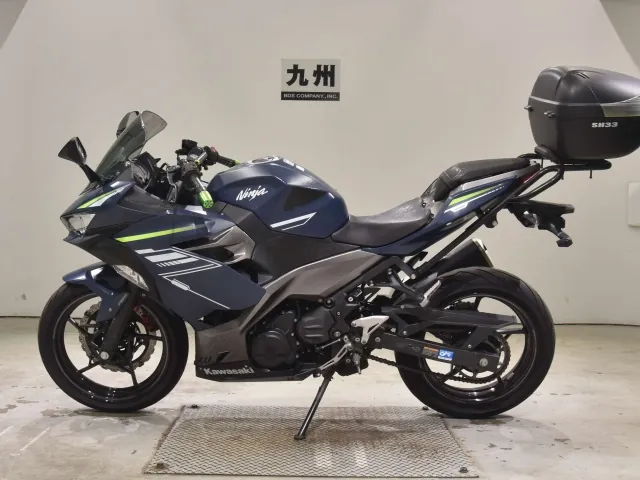 Kawasaki Ninja 400 2022, синий, фото 2