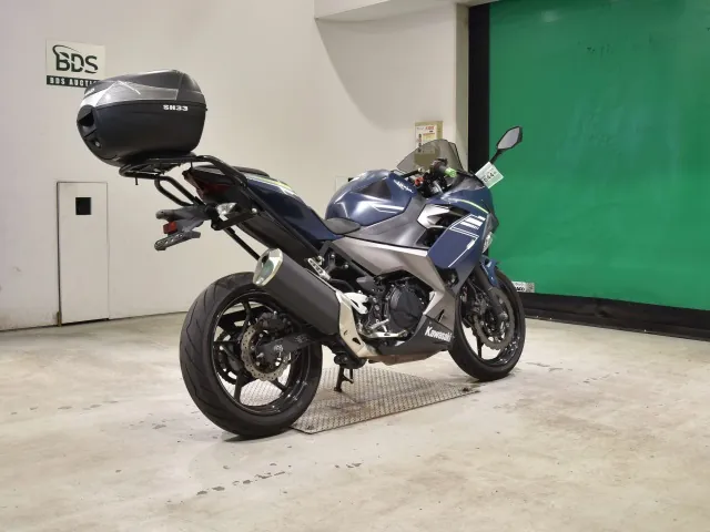 Kawasaki Ninja 400 2022, синий, фото 5