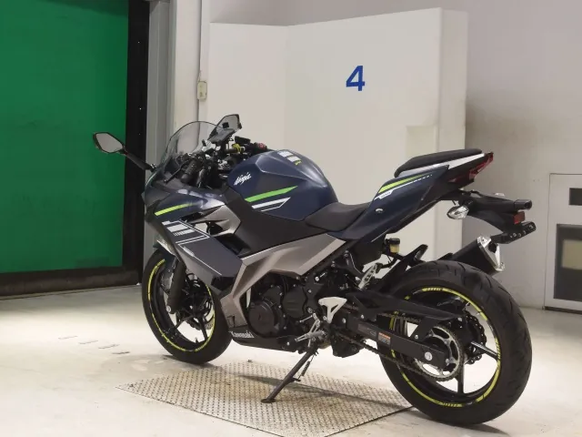 Kawasaki Ninja 400, navy blue, фото 6