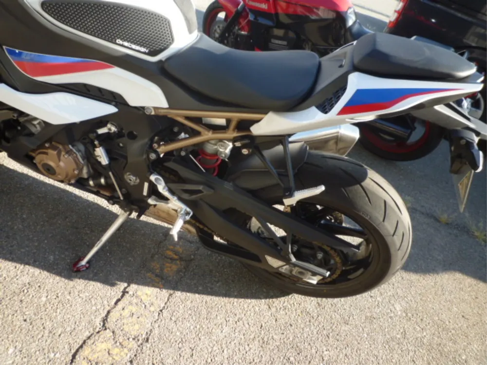 BMW S1000Rr 2021, white / blue, фото 9