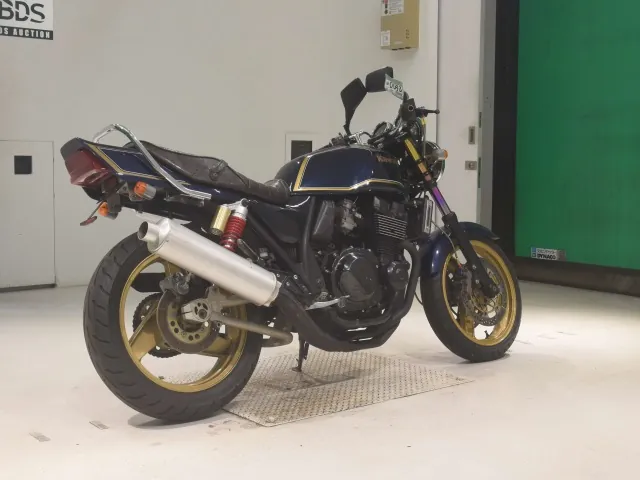 Kawasaki ZRX400-II, синий, фото 5