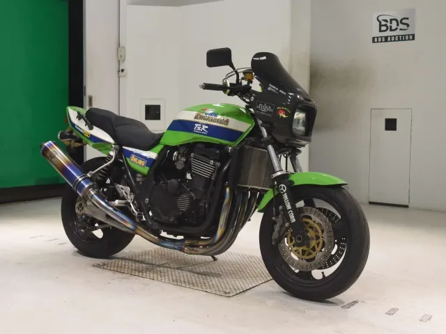 Kawasaki ZRX1100 1998, зелёный, фото 3