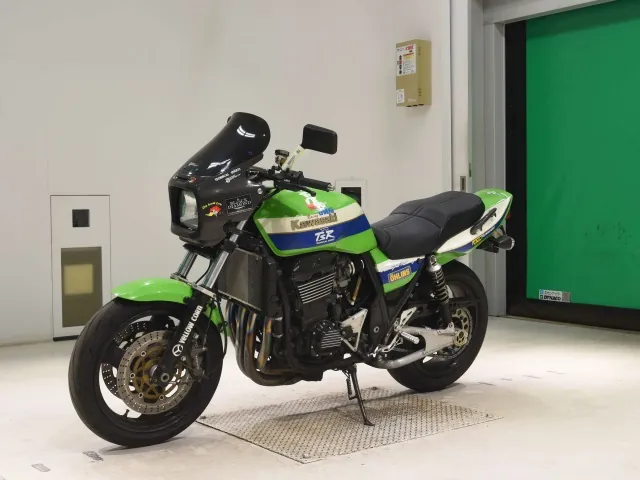 Kawasaki ZRX1100 1998, зелёный, фото 4