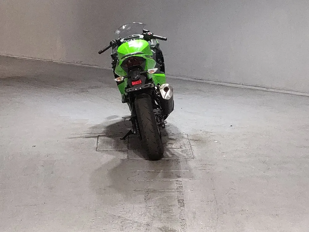 Kawasaki Ninja 400 2020, black / green, фото 4